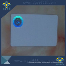 Hot Stamping Hologram Anti-Counterfeiting Label on Card